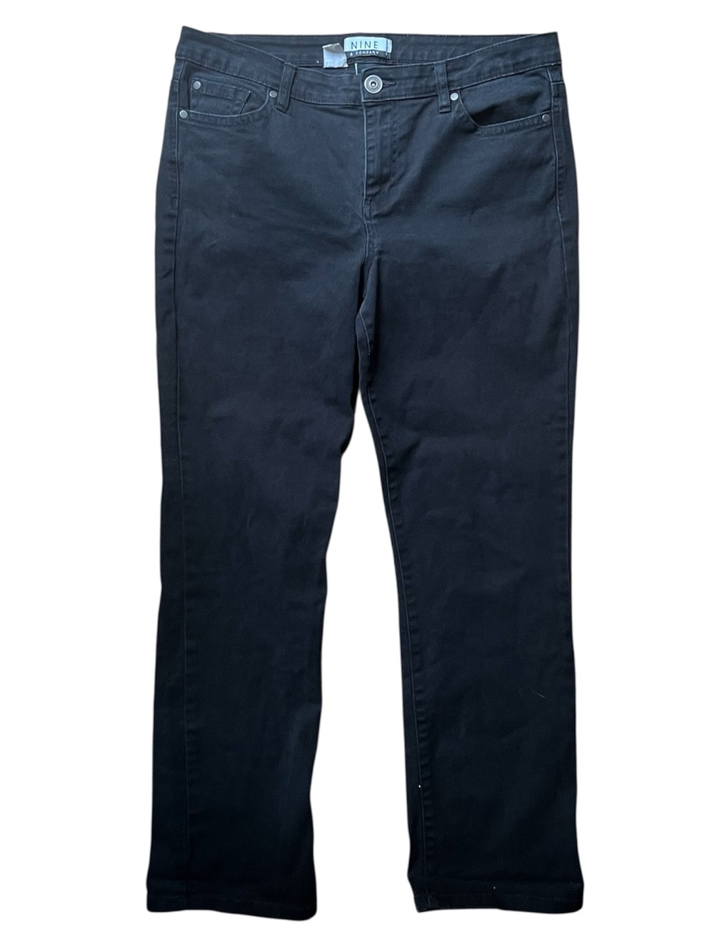 Nine West Black Straight Leg Jeans